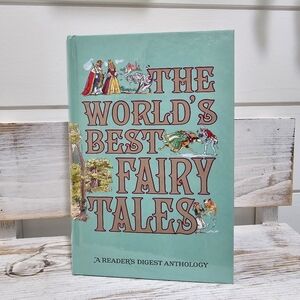 Vintage Fairytale Book With Sprayed Edges